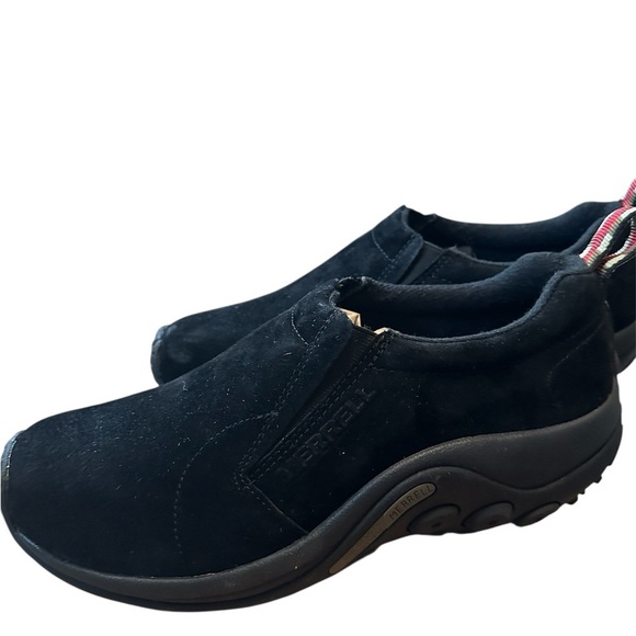 Merrell J60825 Jungle Moc Men\'s Slip-On Shoes - Midnight Leather, 11 US